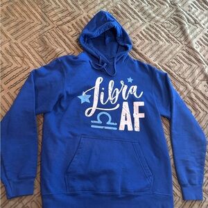 Blue Libra AF Hoodie